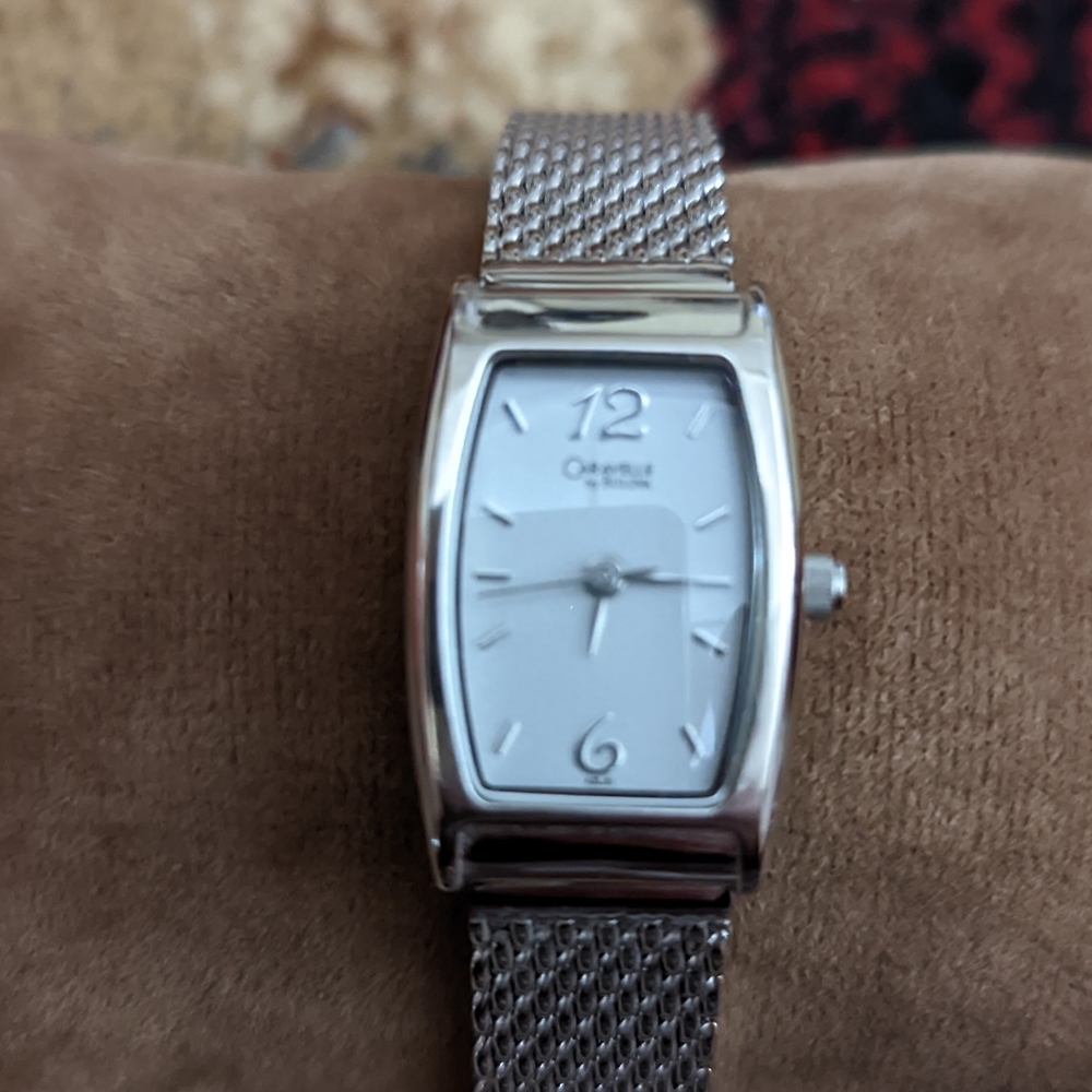 REDUCED TO SELL!! Caravelle by Bulova mesh watch. New, never worn. Needs battery